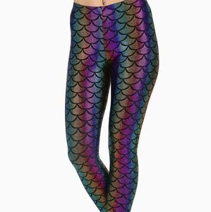 Mermaid candy leggings
